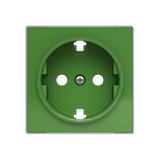 8588 VD Cover plate for Schuko socket outlet - Green Socket outlet Green - Sky Niessen