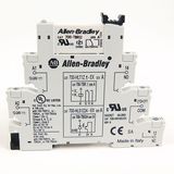 Allen-Bradley, 700-HL Electromechanical Relay Output, SPDT (1 C/O), w/ Screw Terminals, 12V DC, Touch Safe Terminal Construction