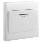 Key Card Switch - 16A 230V 50/60 HZ Card With Width MAX, 54 MM White, Legrand - ELOE
