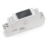 Switching module with off button Switching voltage: 250 VAC