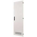 Door to switchgear area, ventilated, IP30, left, HxW=2000x425mm, grey