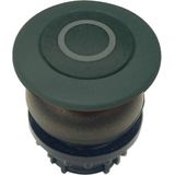 Mushroom actuator, RMQ-Titan, Mushroom, maintained, Mushroom black, black, inscribed, Bezel: black