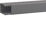 Slotted panel trunking without holes made of PVC BA6 60x40mm stone gre
