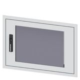 ALPHA 125 NF transparent door with cover frame for flush  8GK9507-3KK20