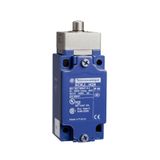 Limit switch,  XC Standard, XCKJ, metal end plunger, 1NC+1 NO, snap action, M20