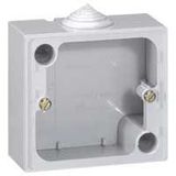 Surface mounting box Plexo IP 55 - for 20 A sockets 557 03/06/08