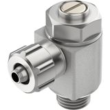 GRLZ-1/8-PK-4-B One-way flow control valve