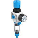 MS2-LFR-QS6-D6-C-P-M-AR-BAR-B Compressed air filter regulator