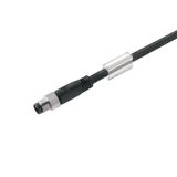 Sensor-actuator Cable (assembled), One end without connector, M8, Numb