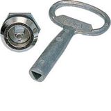 Key lock, Quadro4, with 1 key