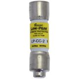 Fuse-link, LV, 2 A, AC 600 V, 10 x 38 mm, CC, UL, time-delay, rejection-type