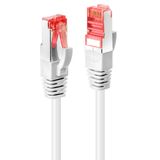 3m Cat.6 S/FTP Network Cable, White RJ45, M/M, 250MHz, Copper, 27AWG