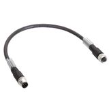 BUS CABLE,STRAIGHT,M12-B,MALE-FEM, 15M