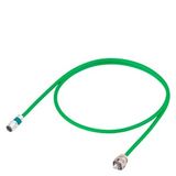 Signal cable pre-assembled Type: 6FX8002-2DC48 Drive-CLiQ with 24V M17 female 6FX8002-2DC48-1AG0