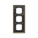 1723-845-500 Cover Frame Busch-dynasty® antique brass anthracite