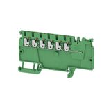 Feed-through terminal block, 1.5 mm², 500 V, 17.5 A