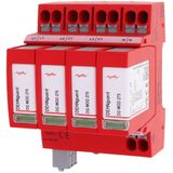 Surge arrester type 2 DEHNguard MP 4-pole Uc 275V for TN-S systems