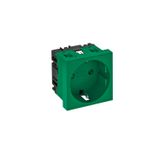 STD-D0 MZGN1 Socket 0°, single protective contact 250V, 10/16A