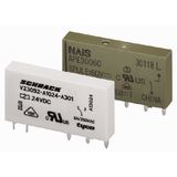 857-152 Basic relay; Nominal input voltage: 24 VDC; 1 changeover contact