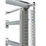 IS-1 cable manager vertical 41U RAL7035 lightgrey