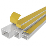 Cable Trunking with Removable Cover and Adhesive Tape 2m 25X25 THORGEON
