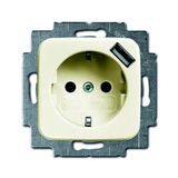 20 EUCBUSB-212-500 Socket Outlets white - Busch-Duro 2000