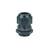 Cable gland Atex, IP66, M32, Black, Ex zone 2 and 22