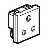 Socket Arteor - BS 546 - 5 A - 2P+E - 2 modules - magnesium