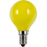 LED E14 Fila Ball G45x75 230V 1W AC Yellow Non-Dim