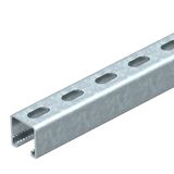 MS4141P0300FT Profile rail perforated, slot 22mm 300x41x41