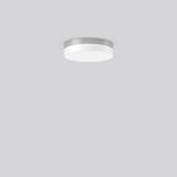 FLAT SLIM round, 12 W, 1150 lm, 830, silver, DALI Ceiling and wall lum