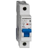Miniature Circuit Breaker (MCB) AMPARO 10kA, C 13A, 1-pole