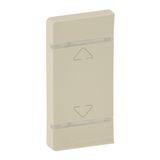 Cover plate Valena Life - Up/Down symbol - either side mounting - ivory