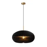 Lucide ARMONI - Hanging lamp - Ø 52 cm - 1xE27 - Black