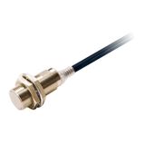 Proximity sensor, inductive, brass-nickel, M18, shielded, 5 mm, NO, 5