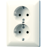 2G Schuko socket AS5020KIU