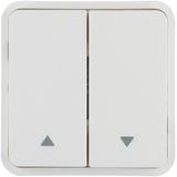 CUBYKO KNX PANEL 2 BUTTONS WHITE INDICATION 1 ROLL