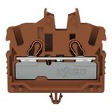 2052-311/000-014 2-conductor miniature through terminal block; with operating slots; 2.5 mm²
