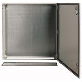 Wall enclosure with mounting plate, HxWxD=800x800x200mm