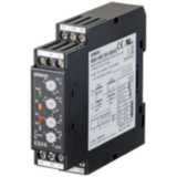 Monitoring relay 22.5mm wide, Single phase over or under current 2 to