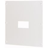 Front plate single mounting NZM4 for XVTL, vertical HxW=800x800mm