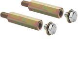 Spacer, quadro, M6 L80 mm