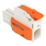 832-1101/011-000/037-000 1-conductor female connector; lever; Push-in CAGE CLAMP®
