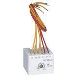 CTX³ time delay block - for CTX³ 22/40/65/100/150 - off delay - 110-230 V~/=