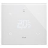 KNX thermostat FAN 2M white diamond