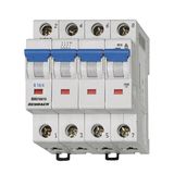 Miniature Circuit Breaker (MCB) B, 6A, 4-pole, 6kA