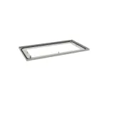 Lower open cable entry plate quadro evo 450x400mm