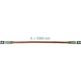 Single-pole earthing and short-circuit. cable 70mm² with crimped cable