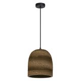 DECOR CARDBOARD BELL PENDANT E27 LEDV