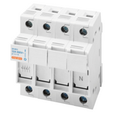 DISCONNECTABLE FUSE-HOLDER - 3P+N 10,3X38 690V 32A - 4 MODULES